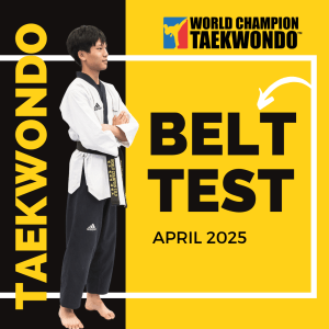 Belt Promotion Test - April 2025